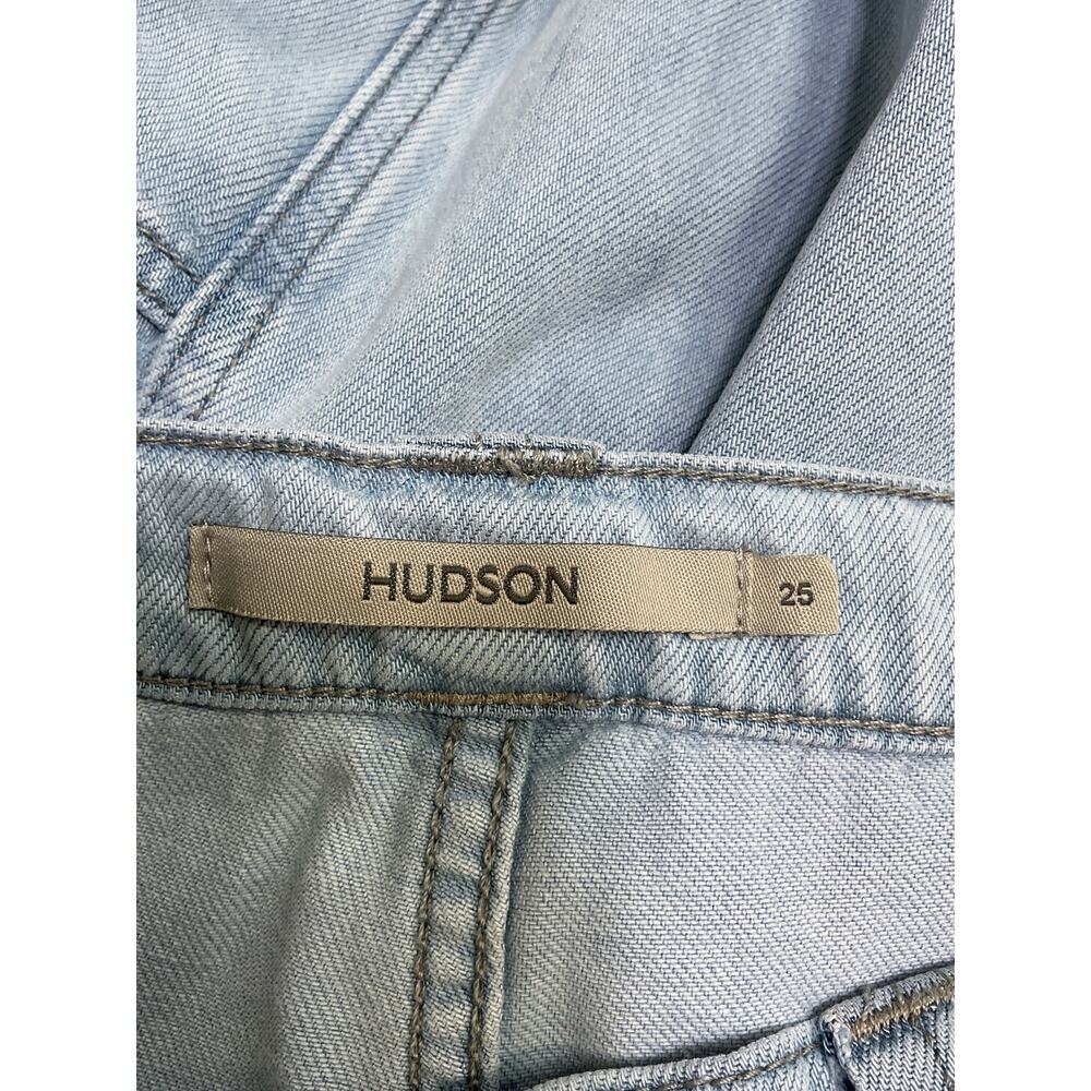 Hudson High Rise Blue Cargo Size 25 Denim Jeans - Picture 4 of 6